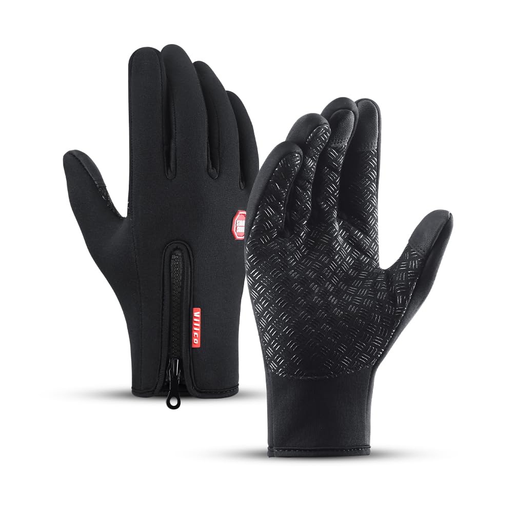 XPSZDBS Winter Gloves Touch Screen Windproof Gloves are Warm and Adjustable.Suitable for Outdoor Running, Cycling, Fishing, Skiing and Other Sports and Work Warm Gloves.