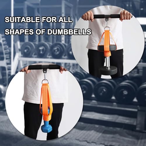 J Bryant Dumbbell Loading Strap for Dip Belt Weight Plate Loading Strap Heavy Duty Weight Belt Accessories