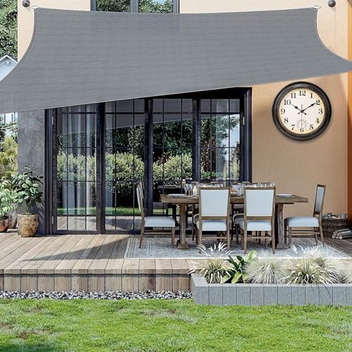 12 Inch Outdoor Clock Waterproof with Thermometer Retro Wall Clock for Garden Patio Pool Home(Bronze)