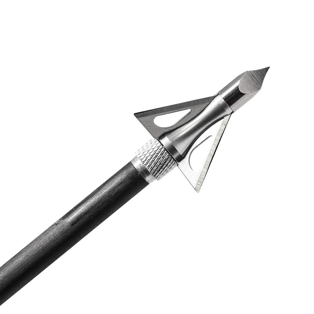 Dead Ringer Fixed Blade Broadhead | Includes 3 Broadheads | Available in 2 or 3 Blade Designs