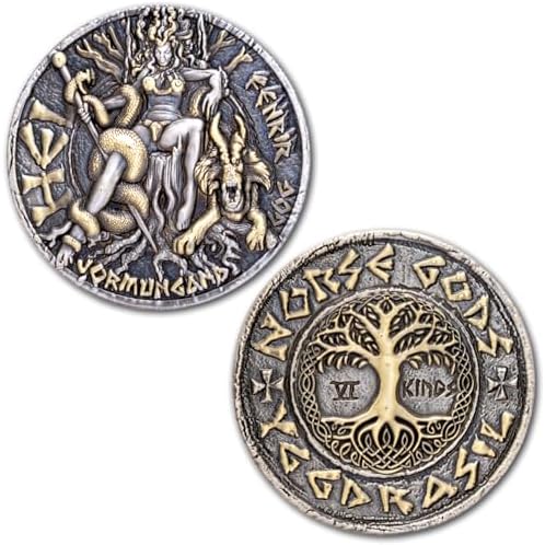 Hel Norse God of The Underworld Ancient Collectible Coin