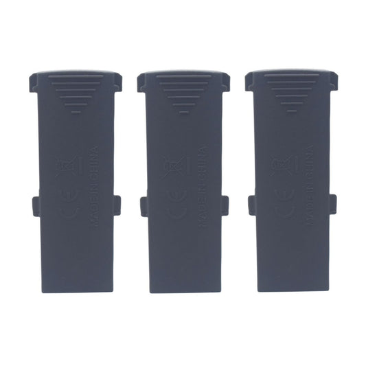 Fytoo 3.7V 800mah Li-Po Battery for YD XT-1 X-Pack 18 X-Pack Plus Folding Aerial Drone Smart Follow RC Quadcopter Battery Grey (3PCS)