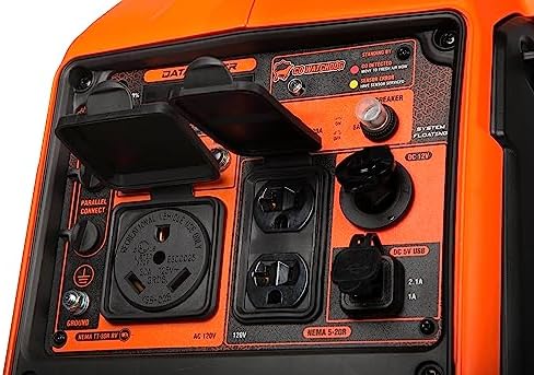 WEN Quiet and Lightweight 3600-Watt Dual Fuel RV-Ready Portable Inverter Generator with Fuel Shut Off and CO Watchdog (DF360iX)