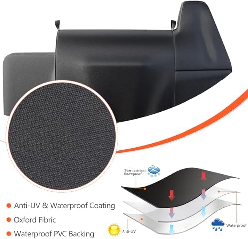 Upgraded Grill Cover for Pit Boss 850 DX, 820 Competition Series, Z Grill 700, 600D Wood Pellet Smoker Cover for 820 Deluxe, 820D, 820FB, Sportsman 820 Series Wood Pellet Grills