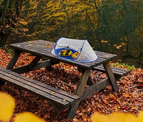 Iconikal Jumbo Folding Mesh Wind-Resistant Food Tent, 43 x 21-Inches, 2-Pack