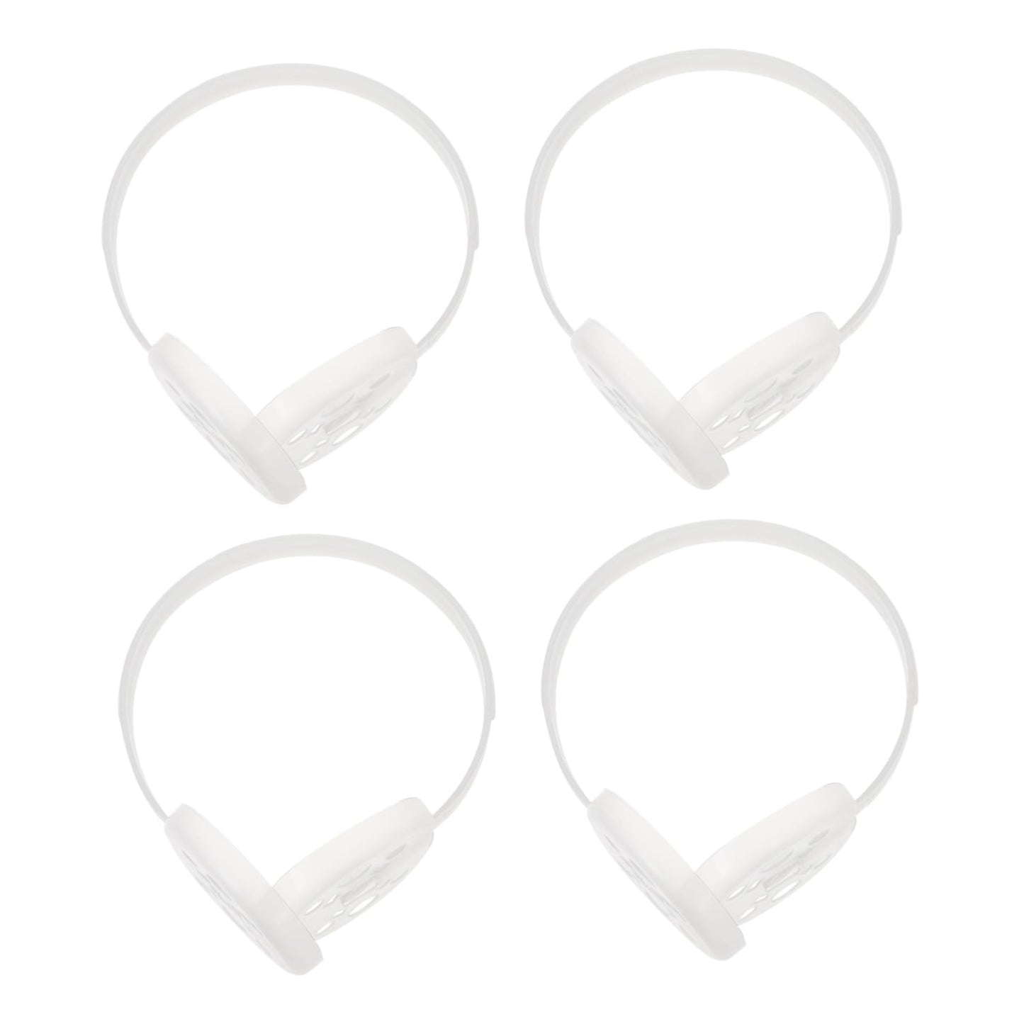 Gogogmee 4 Pcs Warm Earmuff Frame Kit Ear Muff Inner Rack Supplies Women Earmuff Making Frame and Replacement Parts for Comfort