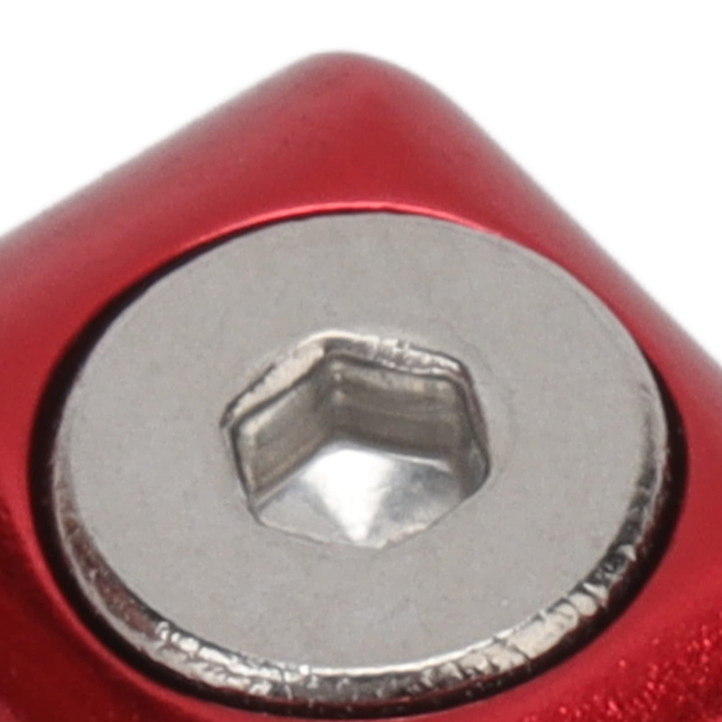 Arrow Rest Cable Clamp Buckle Metal Fastener Clip Archery Bowstring Adjustment Knob for Compound Bow Drop Away (Red)