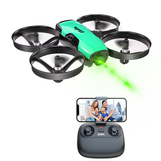 Loolinn | Drone for Kids Gift with Camera - Mini Drone, Remote Control Quadcopter Drone with 90° Adjustable Camera, Safe for Kids, Photos and Videos, Easy to Fly (Gift for Boys and Girls)