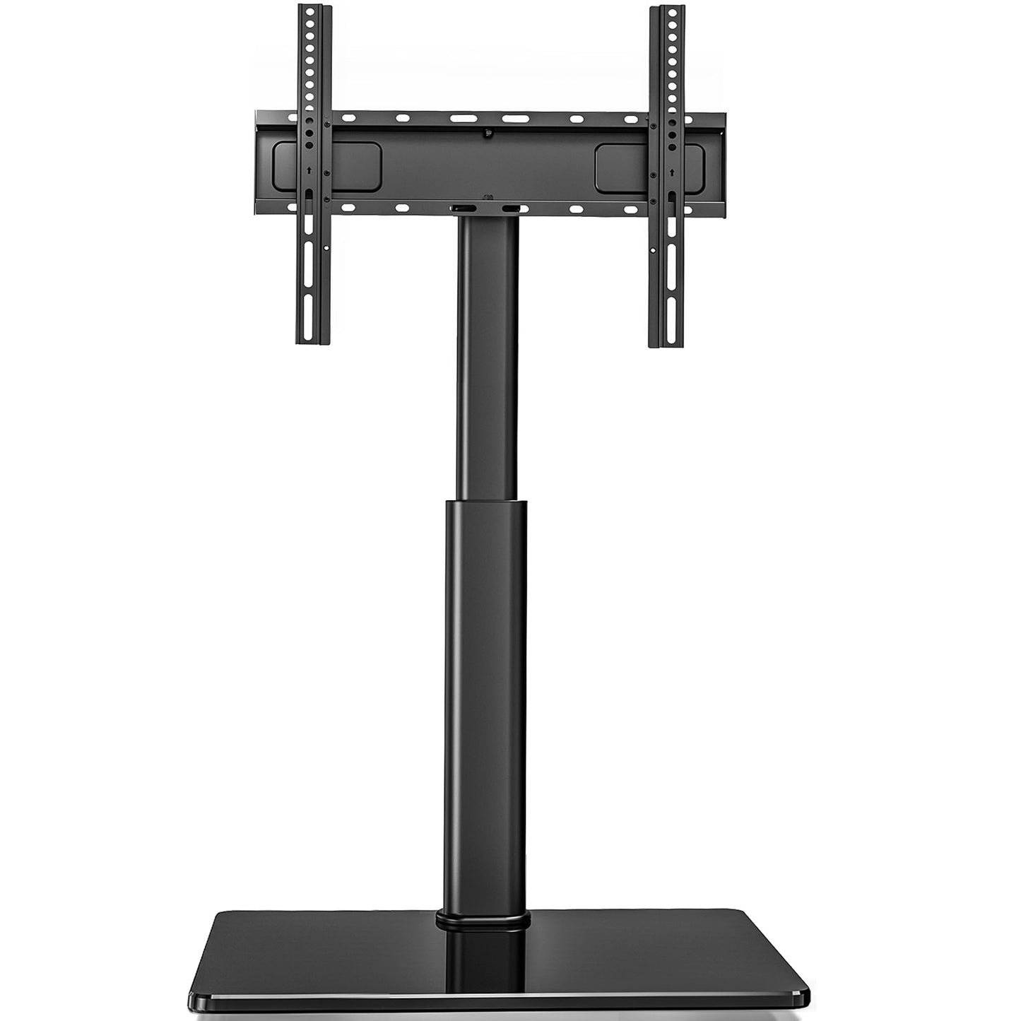 AOKCOS Swivel TV Floor Stand for 32-65 Inches TVs, 8 Level Height Adjustable Corner Small TV Stand Mount for Living Room/Bedroom, Holds up to 88 lbs,MAX VESA 400x400mm,Black