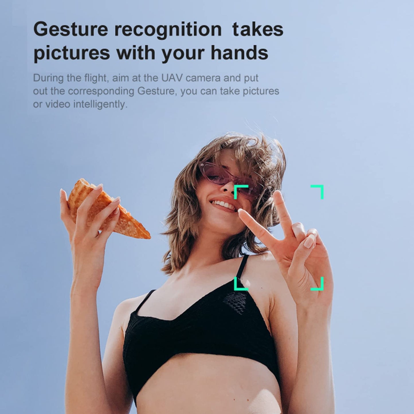 Hylukon Drones with Camera for Adults 6K Foldable Headless Drone with Obstacle Avoidance Function Optical Flow Positioning Gesture Photography with Storage Bag 2 Battery