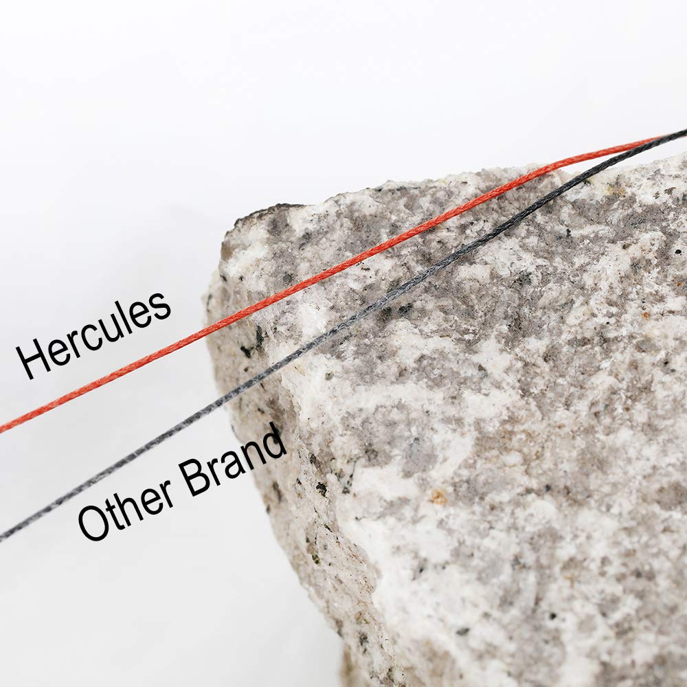 HERCULES Braided Fishing Line 12 Strands, 100-2000m 109-2196 Yards Braid Fish Line, 10lbs-420lbs Test PE Lines for Saltwater Freshwater - Army Green, 10lbs, 100m