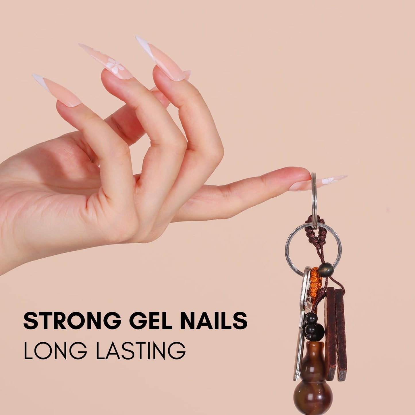 Makartt Poly Nail Gel: 50ML Nude Nature Day-dream Classic Colored Gels Builder for Extension Strengthener-Long-Lasting and Easy to Use Supplies for Trendy Design Salon Home Manicure