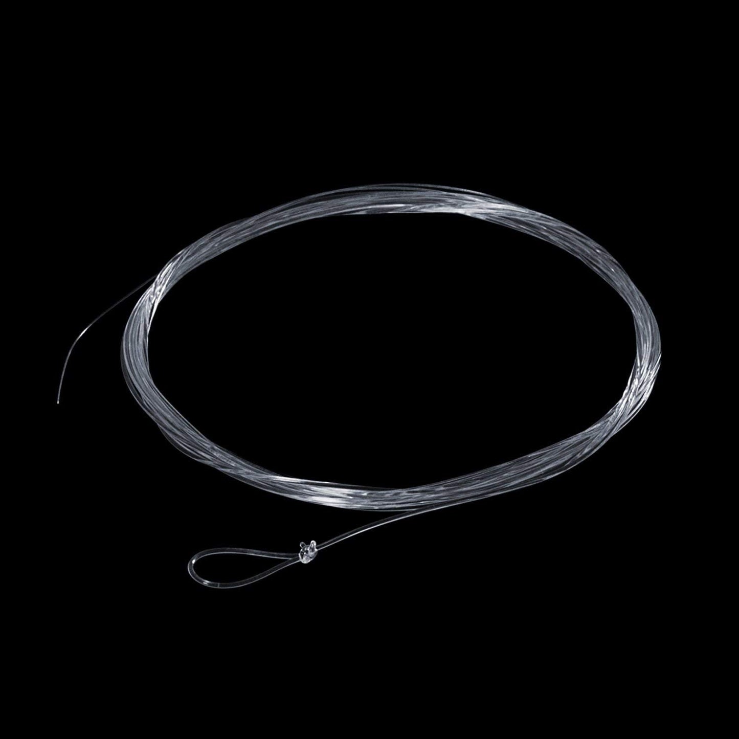 Piscifun Fly Fishing Leader with Pre-Tied Loop, Tapered Fly Line Leader, Nylon, Clear, 7.5ft, 6 Pack, 6X