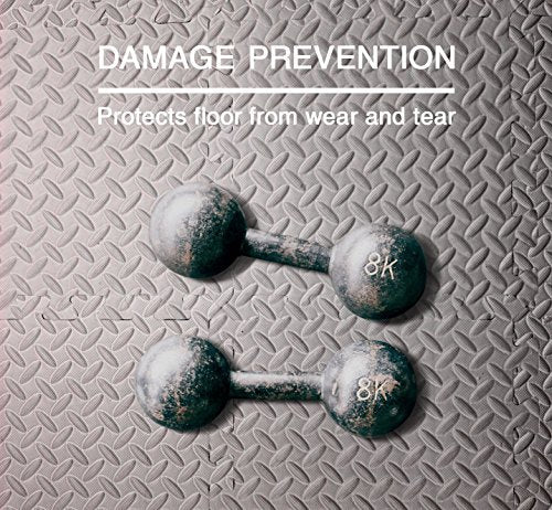 VViViD Gray Interlocking EVA Foam Floor Mat Tile Pack