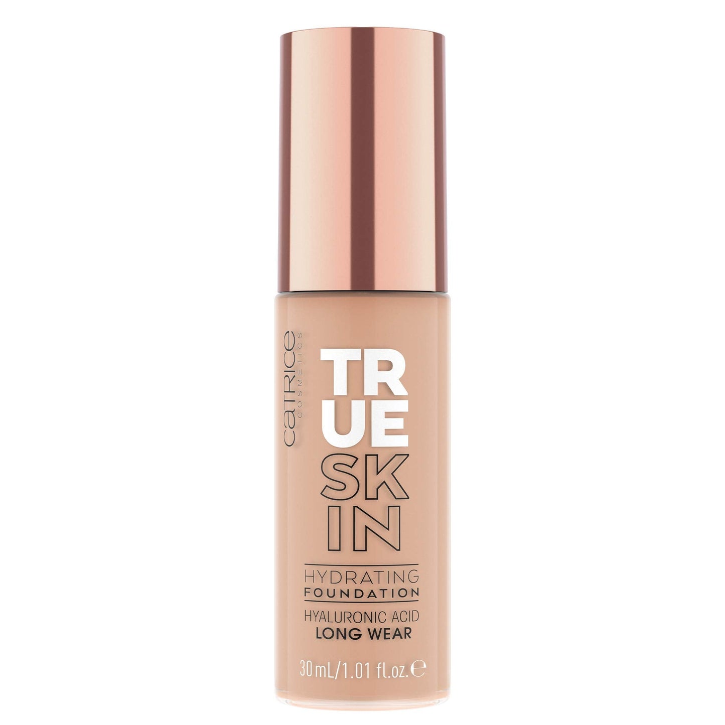 Catrice | True Skin Hydrating Foundation | Lightweight Buildable Coverage with Hyaluronic Acid and Watermelon Seed Oil | Vegan & Cruelty Free (043 | Neutral Macchiato)