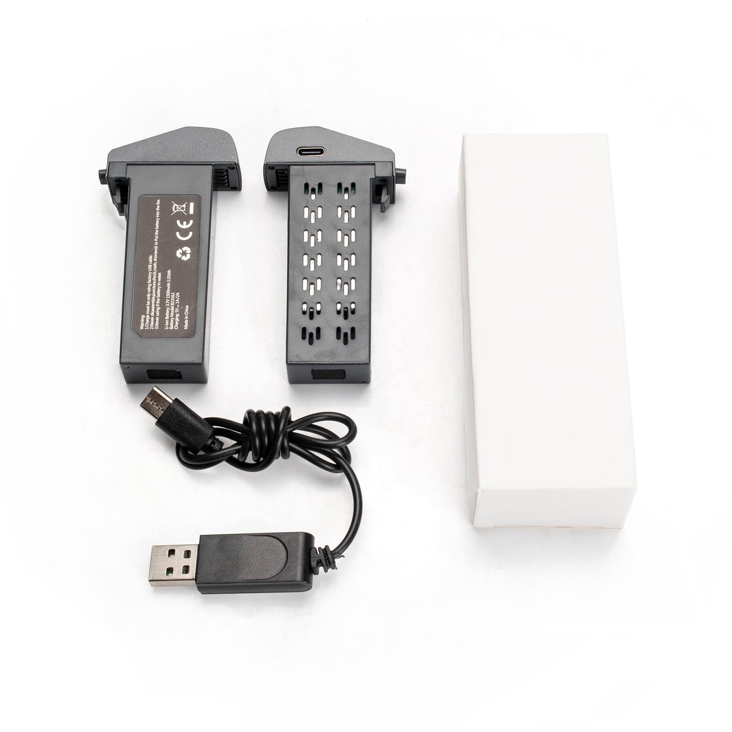 Loiley 3.7V 1500mAh 2PCS Lipo Battery for S29/S20 RC Drone Quadcopter Helicopter FPV Racing Drone