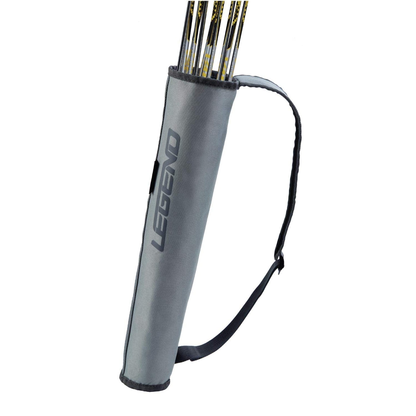 Legend Arrow Quiver for Kids and Adults - Arrow Case for 16 Arrows - Back Bow Quiver for Left or Right-Handed Archers - Sling Arrow Carry Case - Arrow Holders for Archery with Padded Shoulder Strap