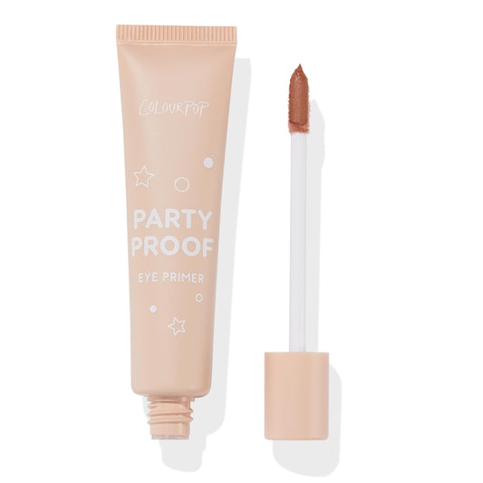 ColourPop Party Proof Eye Primer - Translucent Eyeshadow Primer for Long-Lasting Eye Makeup - Preps Skin for Smooth Makeup Application - Deep (0.42 oz)