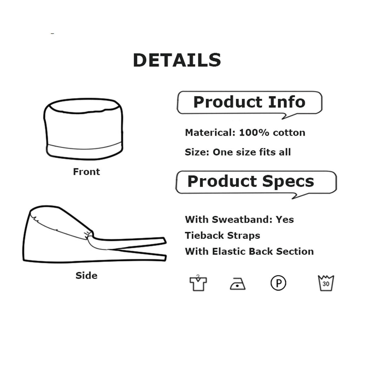 Enkudc Cute Printed Working Cap for Women/Men