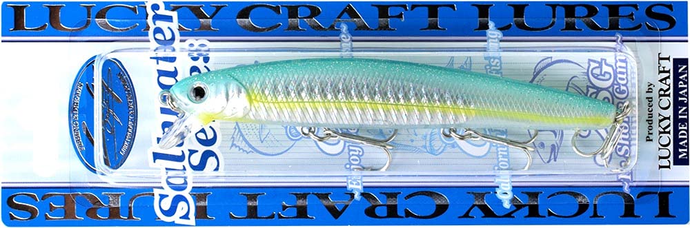 LUCKY CRAFT Flashminnow 110 (653 Super Glow OB Sexy Smelt)