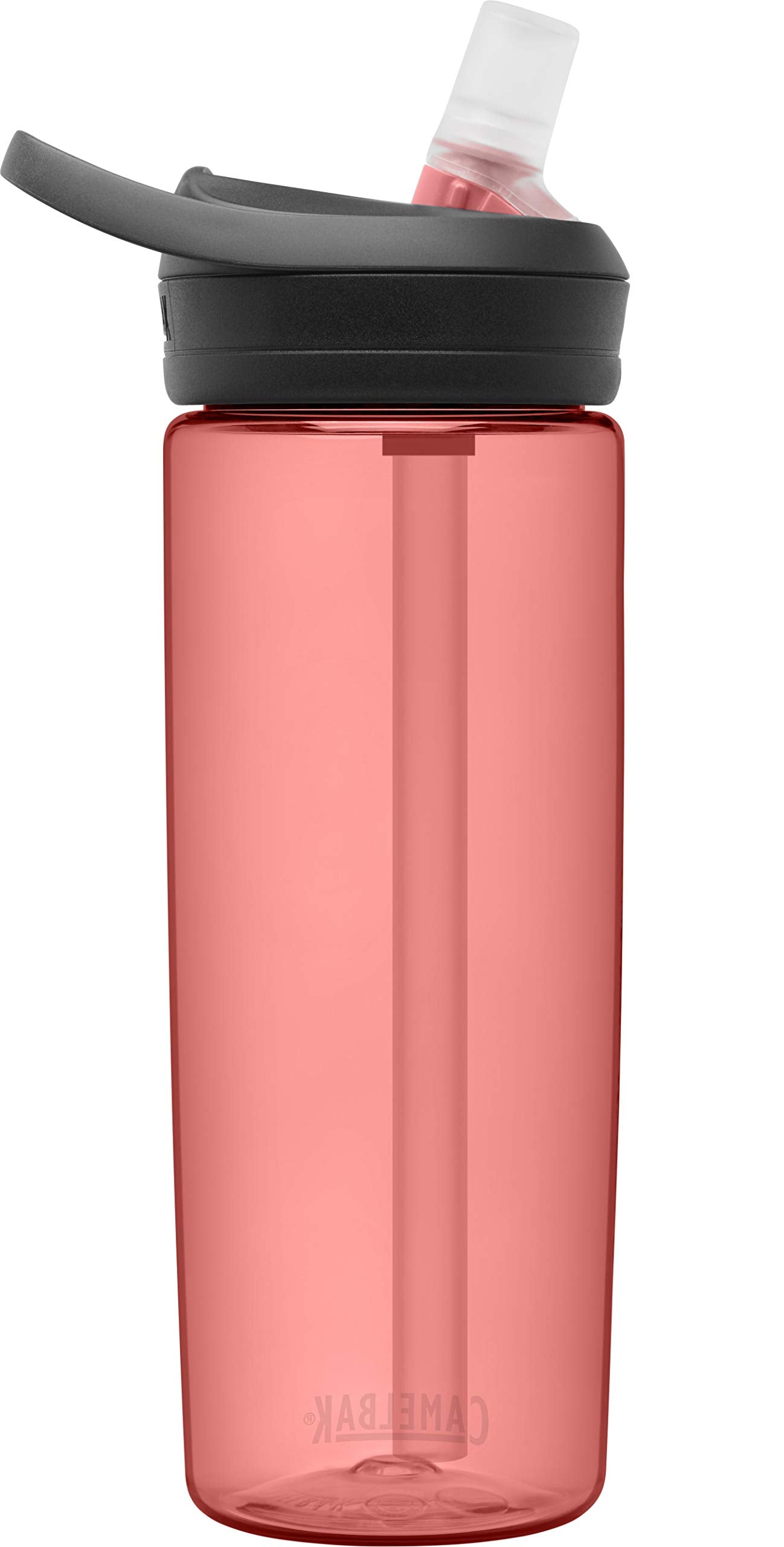CamelBak eddy+ Water Bottle with Tritan Renew – Straw Top 20oz, Rose