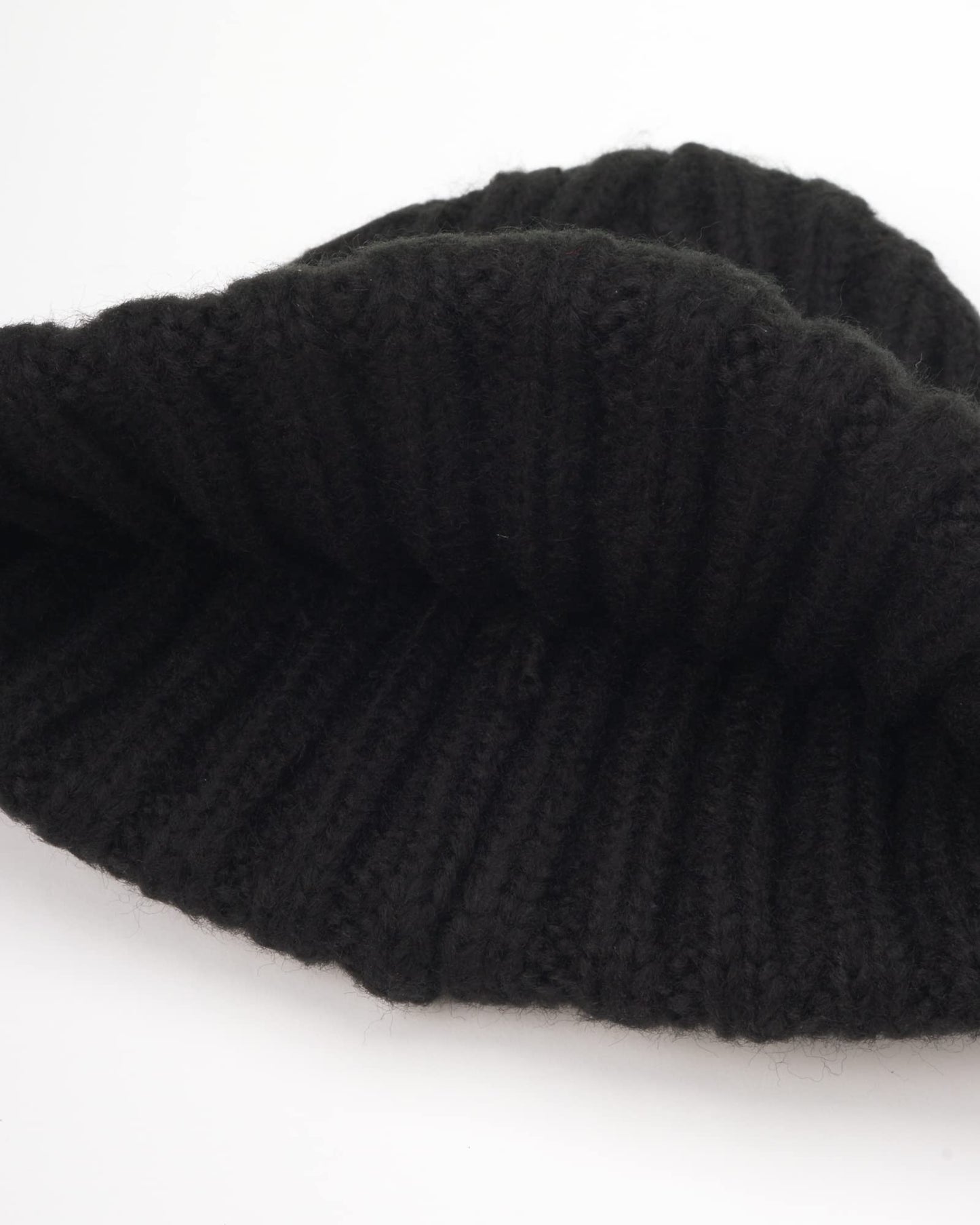 Hurley Mens Winter Hat Eagle Flats Cuffed Beanie, Size One Size, Black