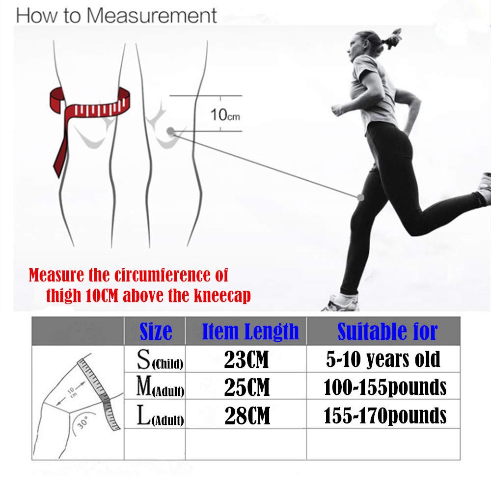 Kids Volleyball Kneepad Soft with Sponge 1 Pair, Knee Sleeve for Adult Youth Pole Dance Cycling Soccer Roller Skating-Elbow Support Work Gym Yoga Golf Leg Protector Auto Mechanic-Black(Black, S)