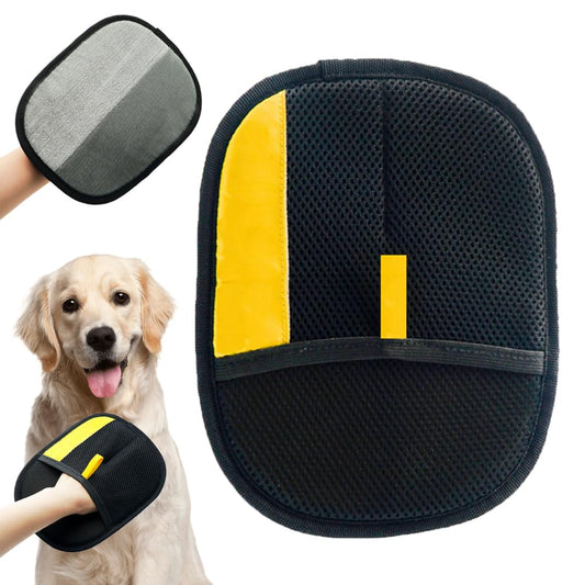 Pet Hair Removal Glove, Dog Cat Hair Gloves for Pet Hairs Removal, Reusable Pets Grooming Gloves for Dogs Cats, Washable Pets Hairs Remover Electrostatic Glove for Bed Couch Clothes Carpet (1pc)