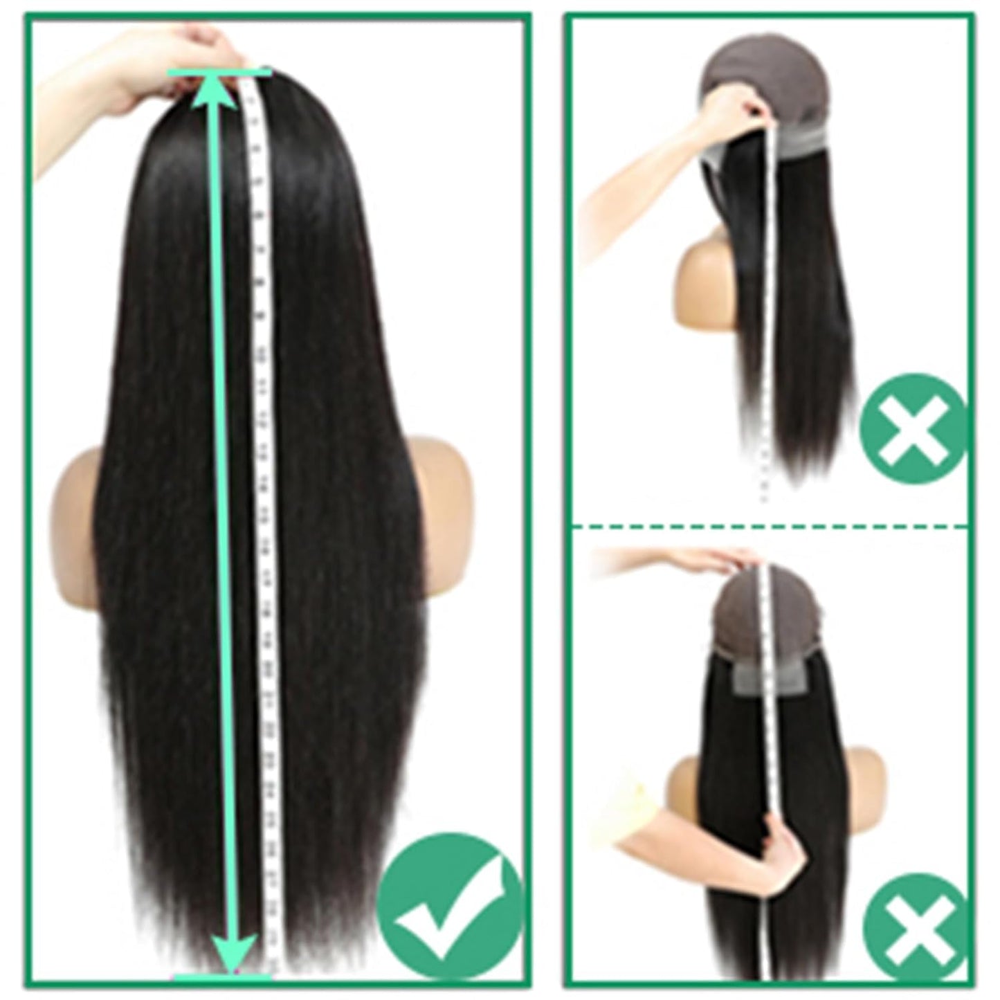 Straight Lace Front Wigs Human Hair Pre Plucked Baby Hair 180 Density 13x4 HD Lace Frontal Wigs Human Hair Brazilian Virgin Human Hair Wigs for Women Natural Color 28 Inch