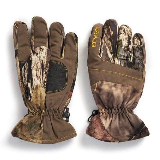 HOT SHOT Men’s Camo Defender Glove – Insulated, Cold Weather Outdoor Hunting Camouflage Glove