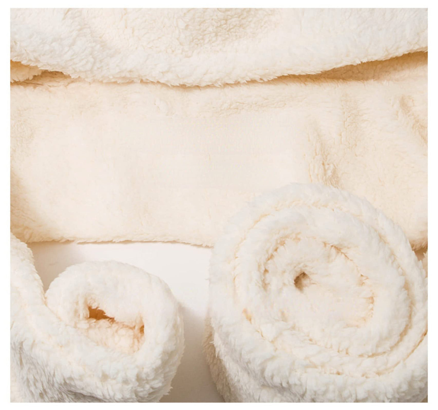 Women Kawaii Bear Ear Beanie Hat Scarf 2 in 1 - Cute Winter Warm Sherpa Thicken Fleece Fuzzy Japanese Fluffy Knit Hat Cap (White)