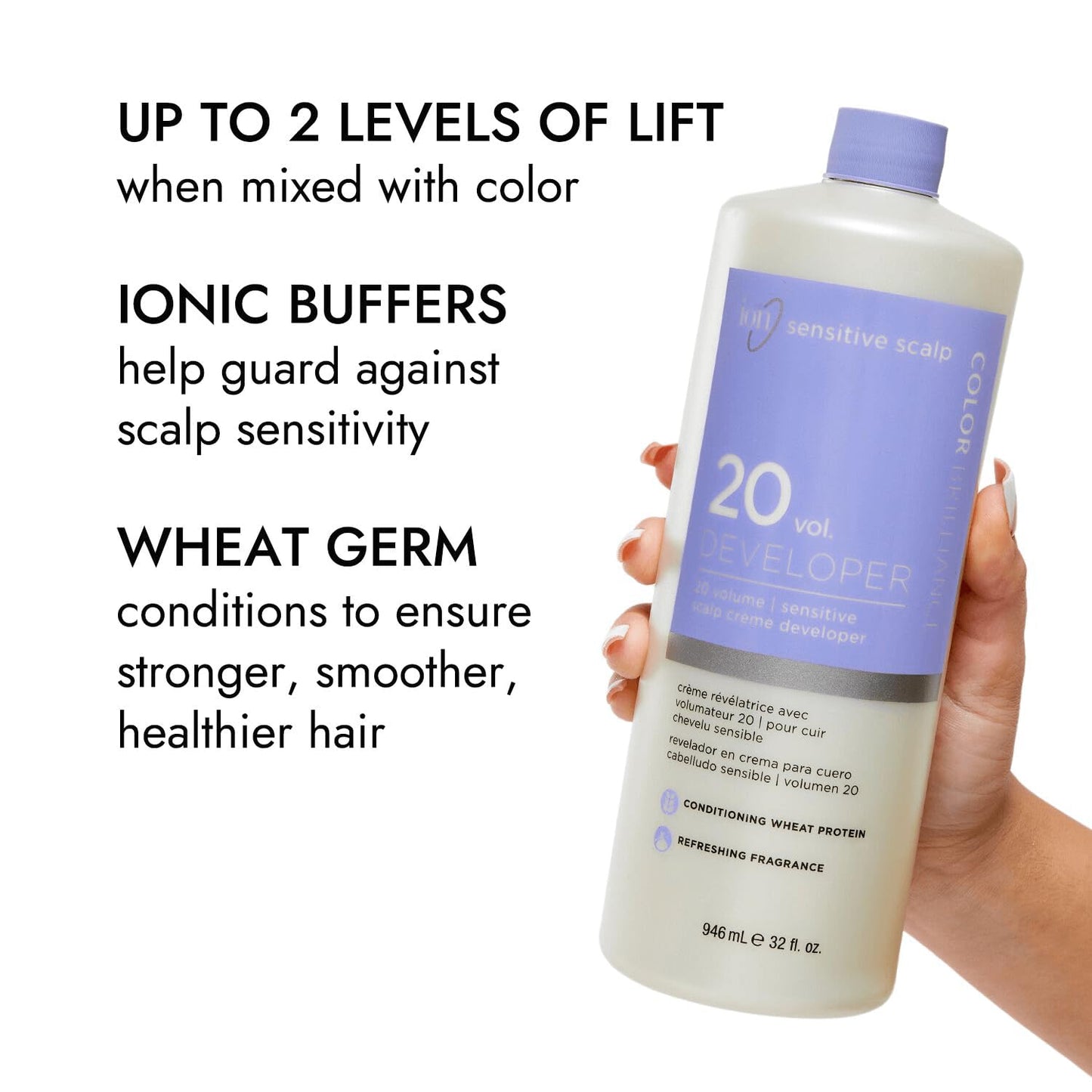 Ion Sensitive Scalp 20 Volume Creme Developer 32 Oz