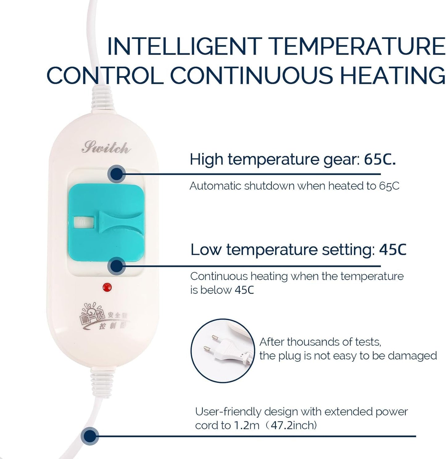 Electric Hair Steamer Cap with Temperature Control, Removable Thermal Hair Care Hat for Home Spa (Red Type)
