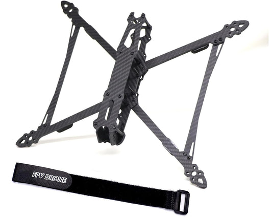 FPVDrone V2 8inch FPV Racing Drone Frame 367mm 3K Full Carbon Fiber Frame kit with 6mm Arm for FPV RC Freestyle drone