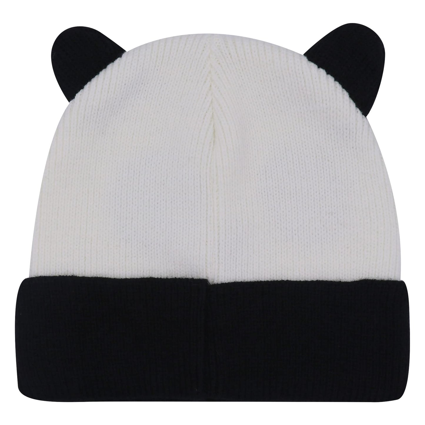 MOSSTYUS Women Men Knit Beanie Hat Winter Warm Knitted Skull Cuffed Beanies Cap Crochet Christmas Ski Beanie Headgear, Panda