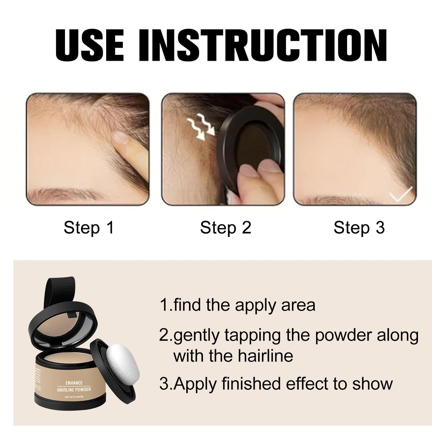 Waverloo Magic Root Cover Up - Hairline and Root Touch Up Powder for Thinning Hair, Instantly Conceals (Light Blonde, 1)