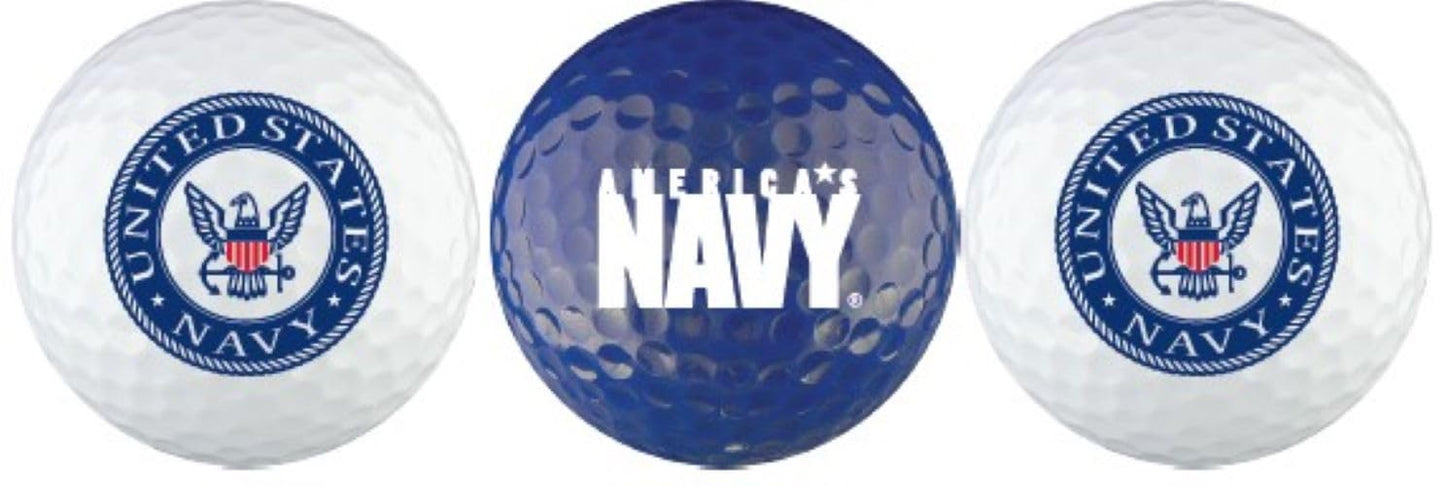 EnjoyLife Inc United States Navy USN Golf Ball Gift Set