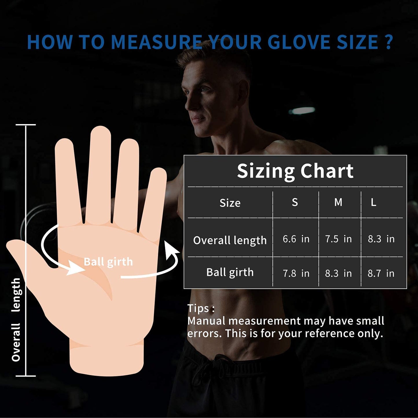 Lorpect Grip Workout Gloves, Full Finger Workout Gloves，Gym Gloves for Weightlifting, Kettlebell, Pull-Ups, Row, Cross Training, WODs, Yoga and Gymnastics Gloves for Men and Women-NO Calluses