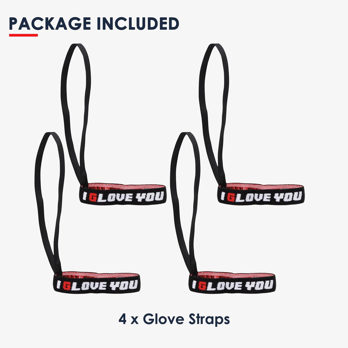 XMJY Upgraded Glove Leash, 2 Pairs Narrow Wrist Leash for Gloves, Comforty Glove Tether for Adults, Winter Ski Glove Leash Wrist Strap Mitten Leash, Men‘ Size 8-11