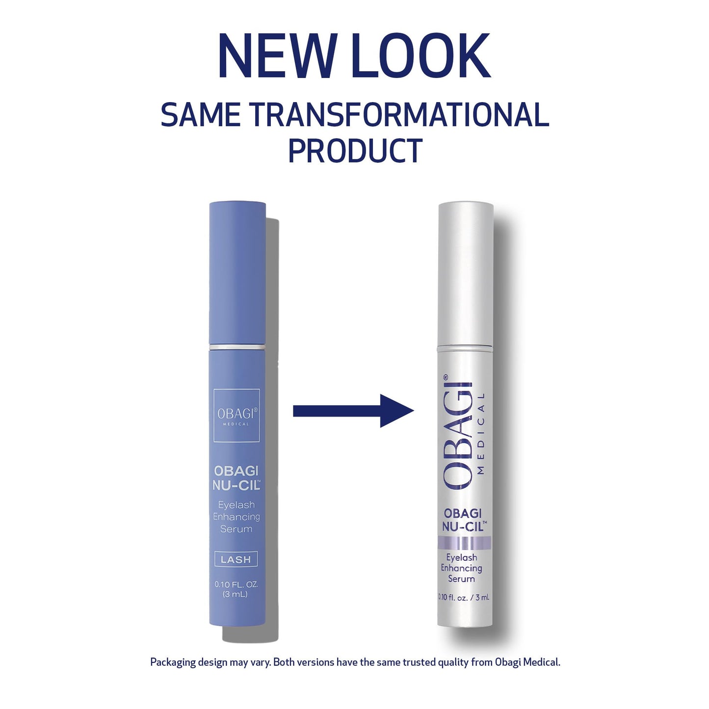 Obagi Nu-Cil Eyelash Enhancing Serum – Nourishing Lash Serum with Biotin for Thicker & More Defined-Looking Lashes – 0.1 oz