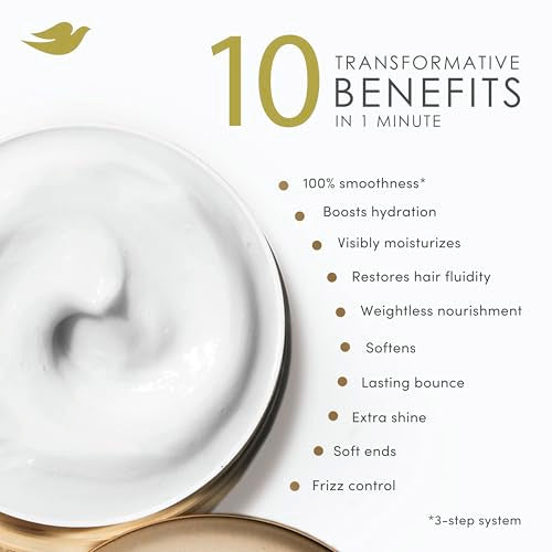 Dove 10-in-1 Hydrating Hair Mask Hyaluronic Moisture 9.2Fl Oz