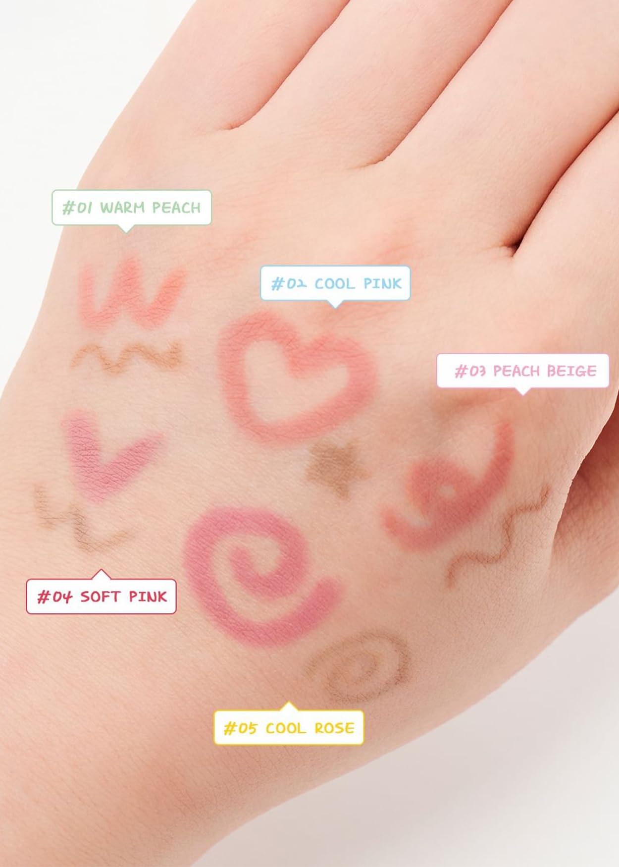 COLORGRAM All In One Over-Lip Maker 05 Cool Rose | Versatile Lip Liner & Contour, Matte finish, Perfect for Daily wear, Bigger and Fuller Lips, Plumping effect, Smooth, creamy texture