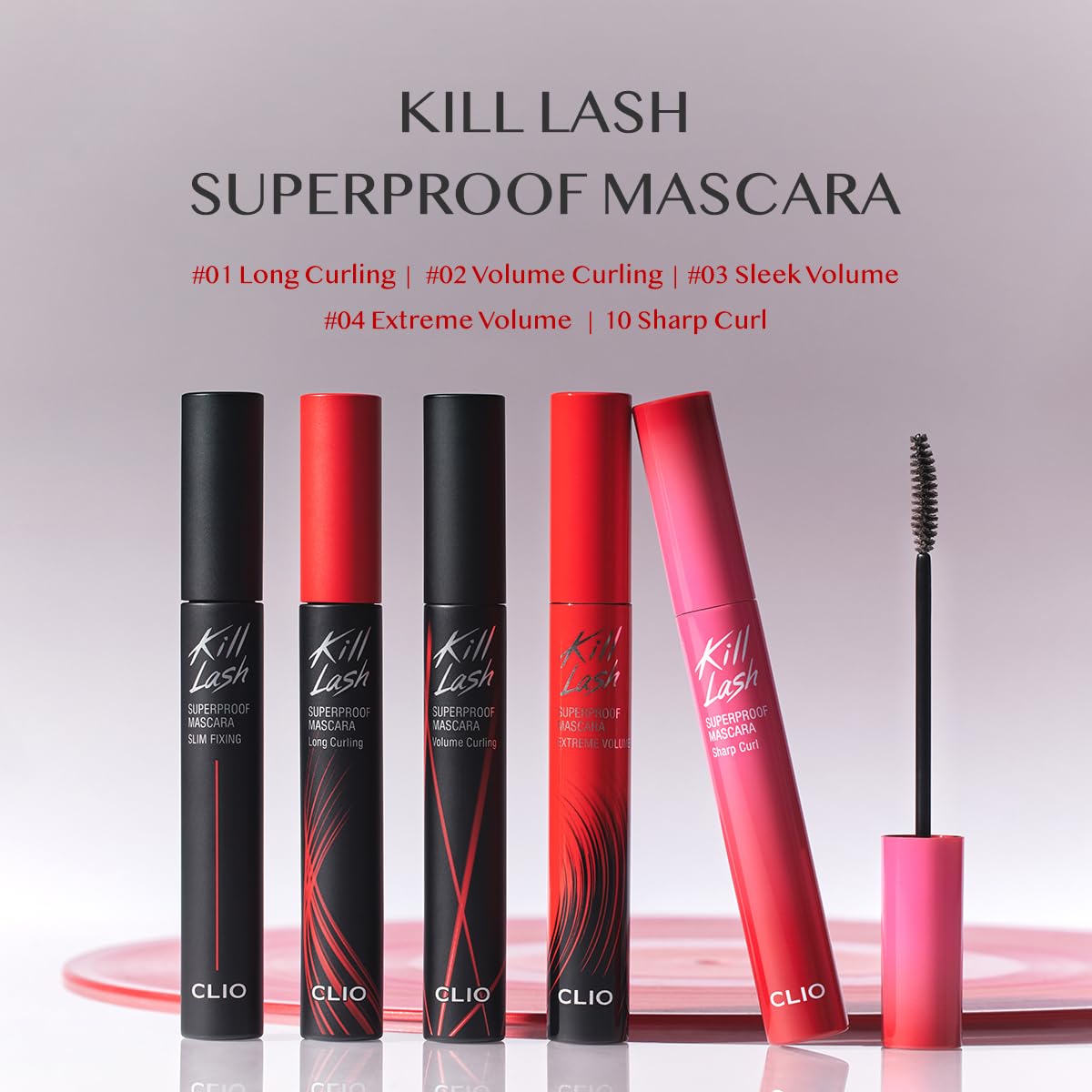 CLIO Kill Lash Superproof Mascara (02 VOLUME CURLING BLACK)