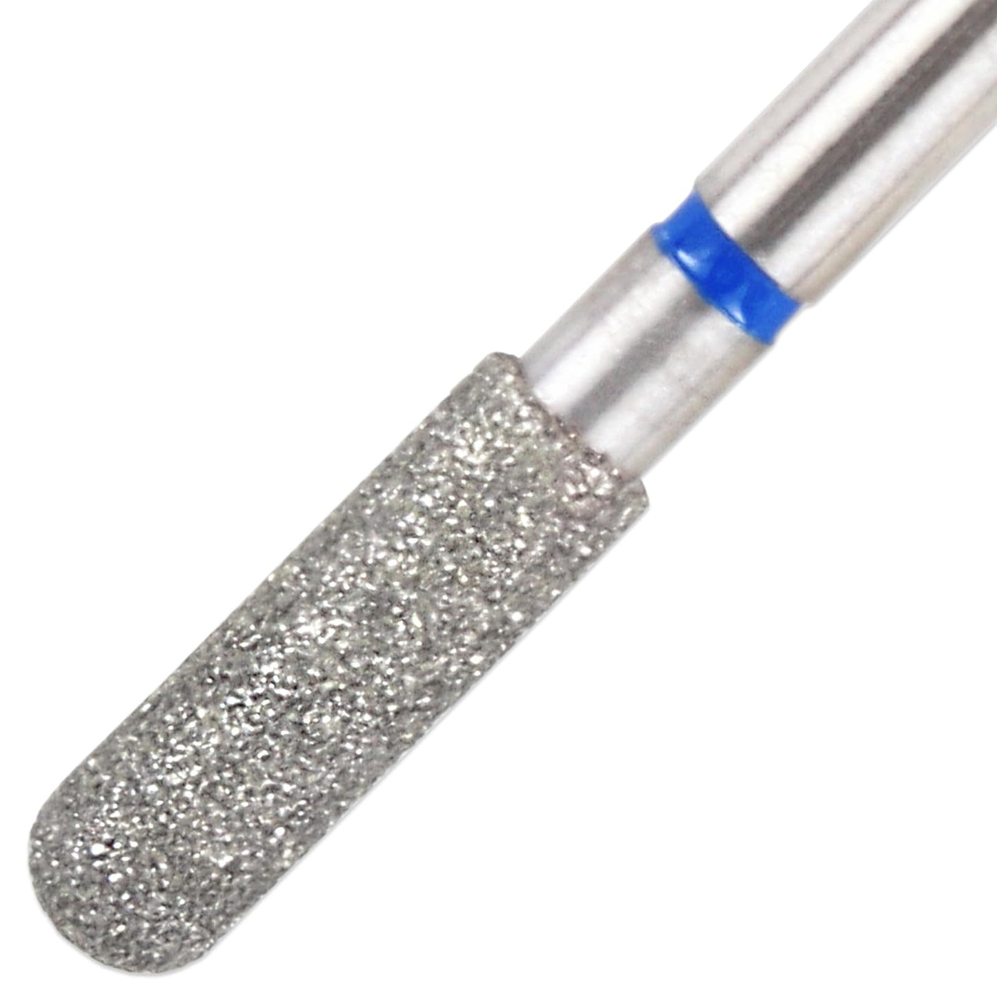 PANA 3/32" Diamond Carbide Safety Bit- Style 08, Medium Grit - Professional Cuticle Nail Drill Bits for Acrylic Gel Nails Dry Manicure Pedicure Shape Remove Tools
