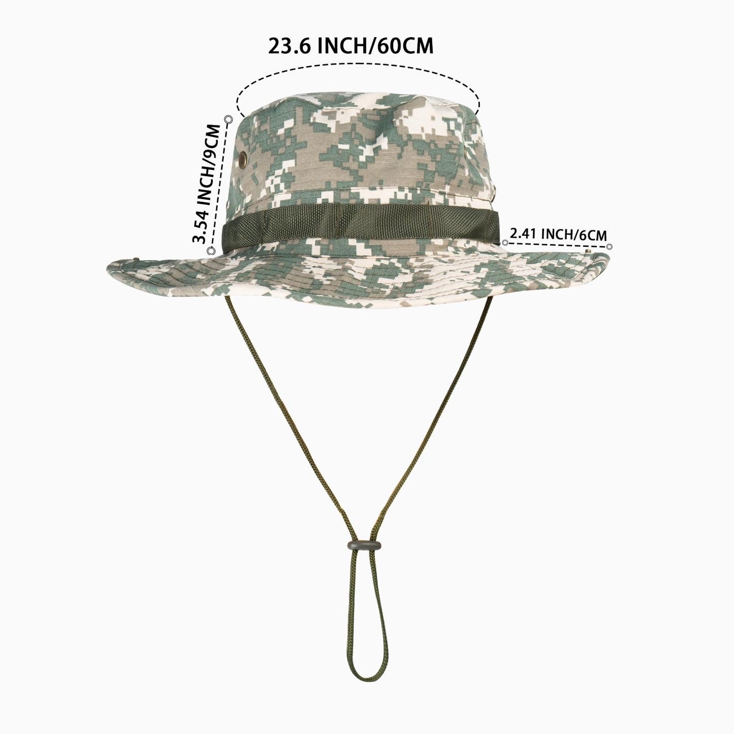 Sun Hats for Men Women Bucket Hat UPF 50+ UV Protection Boonie Hat for Safari Fishing Hiking Garden Beach