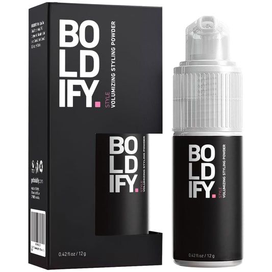 BOLDIFY Hair Texture Powder and Volumizer - Styling for Thinning Hair - Volumizing Powder for Women & Men - Travel Size