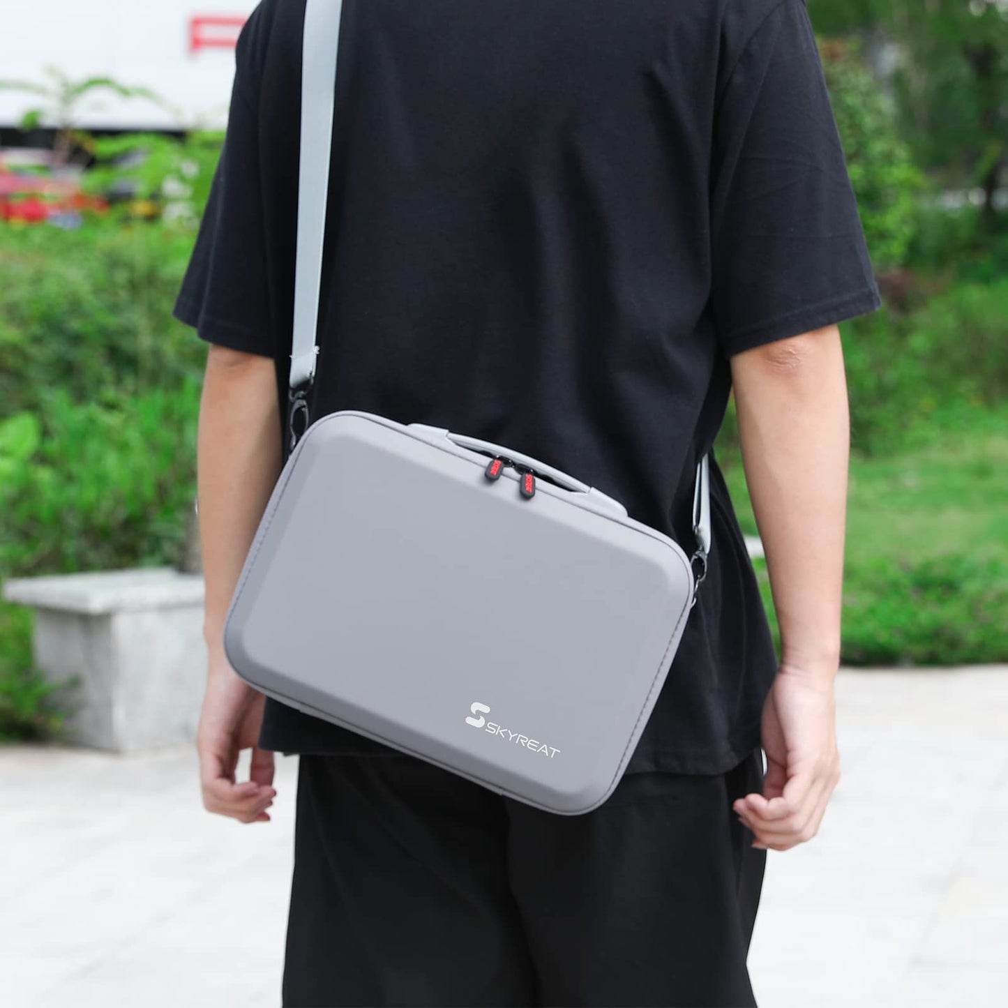 Skyreat Mini 3 Pro Case, PU Leather Hard Carrying Case Compatible with DJI Mini 3 Pro Drone and Accessories