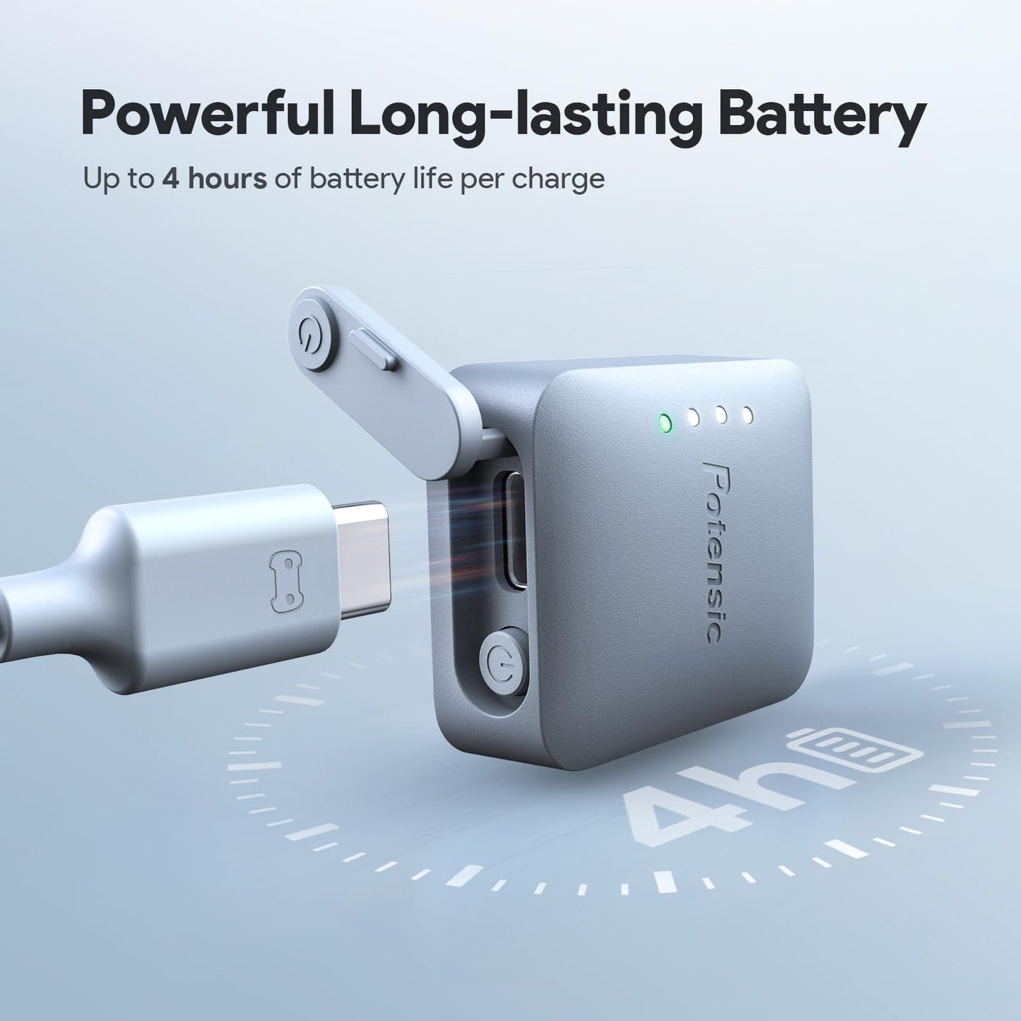 Potensic FAA Compliant Remote Identification Broadcast Module for Drone, Remote ID Broadcast Module Spare Parts for GPS Drones with Camera Comply with FAA Regulation IP54 Protect Long Battery Life