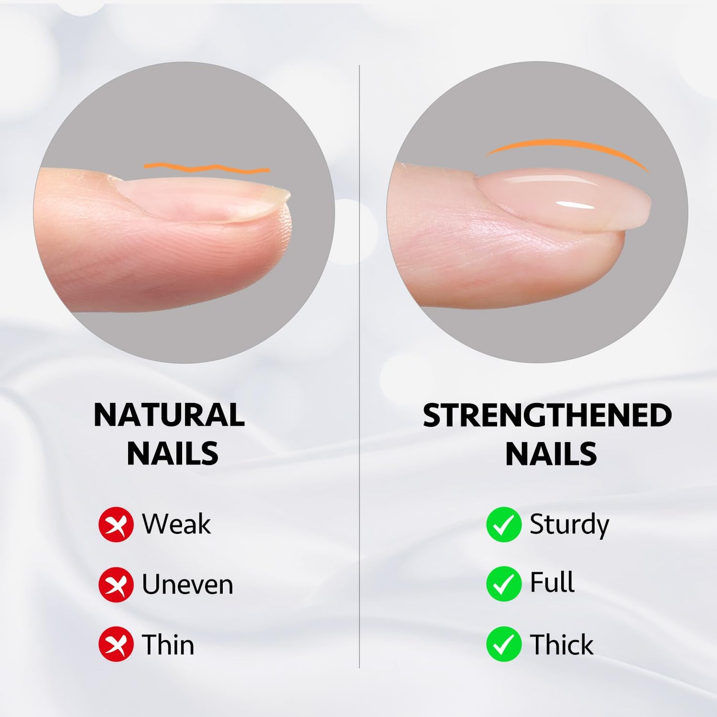 GAOY Builder Gel for Nails, 16ml Nail Strengthener in a Bottle, Nail Extension Hard Gel, Soak Off Long Lasting UV Gel, 1959 Milky Pink, Base Coat Top Coat Needed