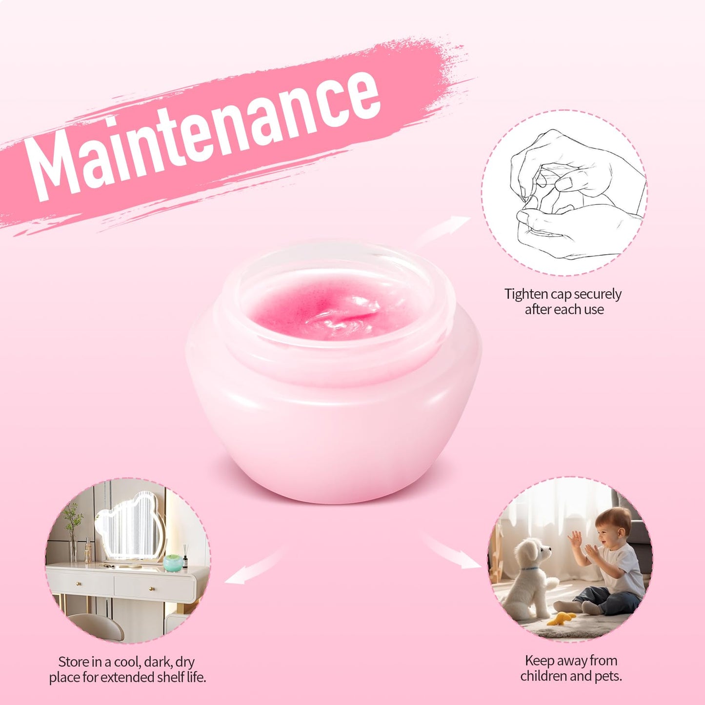 lashmate lily Scented Cream Lash Remover for Lash Extensions - Gentle Eyelash Extensions Adhesive Dissolver - Salon-use Eyelash Extensions Remover - 5g